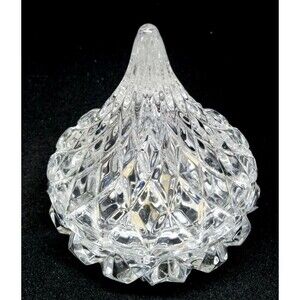 24% Jonal Lead Crystal West Germany Sparkling Candy Dish with Lid